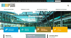 Desktop Screenshot of marseille.aeroport.fr