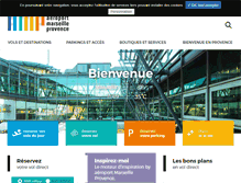Tablet Screenshot of marseille.aeroport.fr