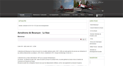 Desktop Screenshot of besanconlaveze.aeroport.fr