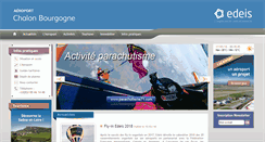 Desktop Screenshot of chalon.aeroport.fr