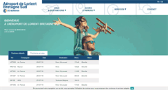 Desktop Screenshot of lorient.aeroport.fr